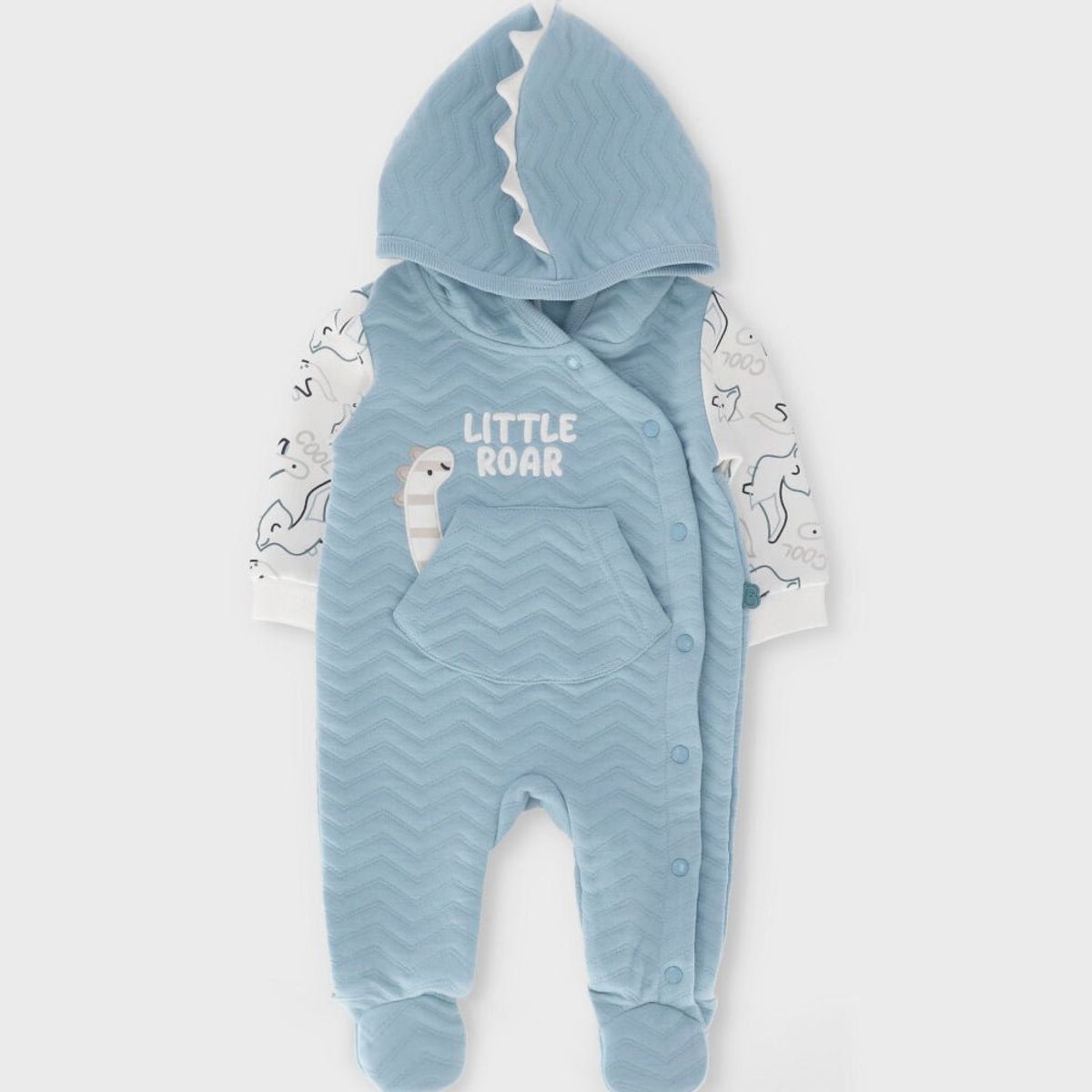 BLACK AND BLUE - Enterito recién nacido de dinosaurio menta Black and Blue