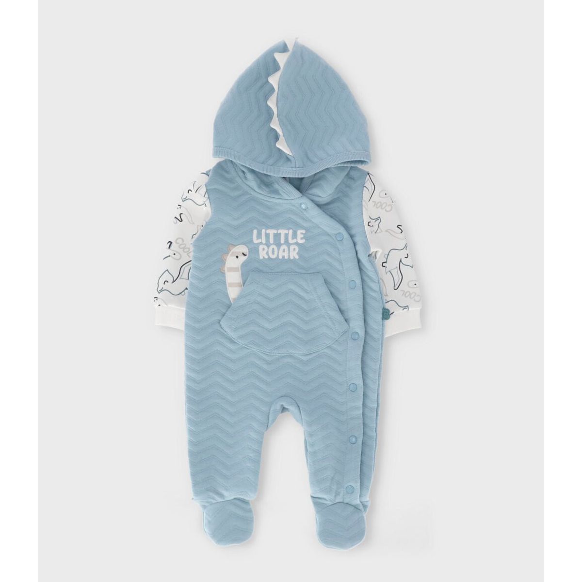 BLACK AND BLUE - Enterito recién nacido de dinosaurio menta Black and Blue