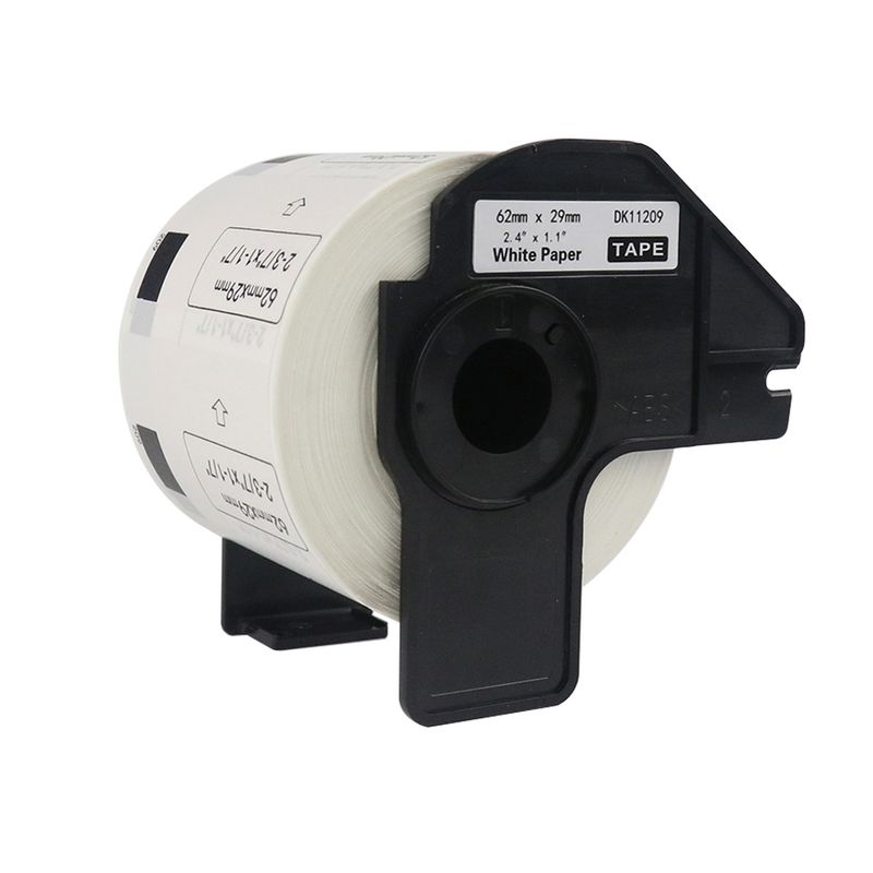 GENERICO - Etiqueta Compatible Brother DK1209 62mm x 29mm 800u