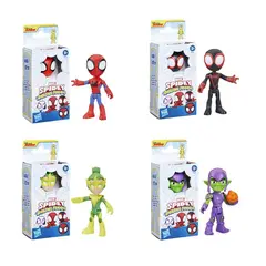 HASBRO - SET 4 FIGURAS SPIDEY Y SUS AMIGOS PACK 2
