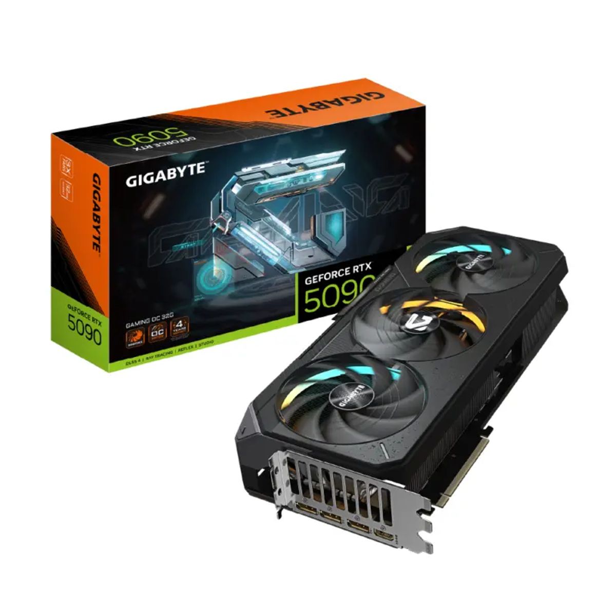 GIGABYTE - Tarjeta de Video Gigabyte RTX 5090 GAMING OC 32G GDDR7 PciE-5.0
