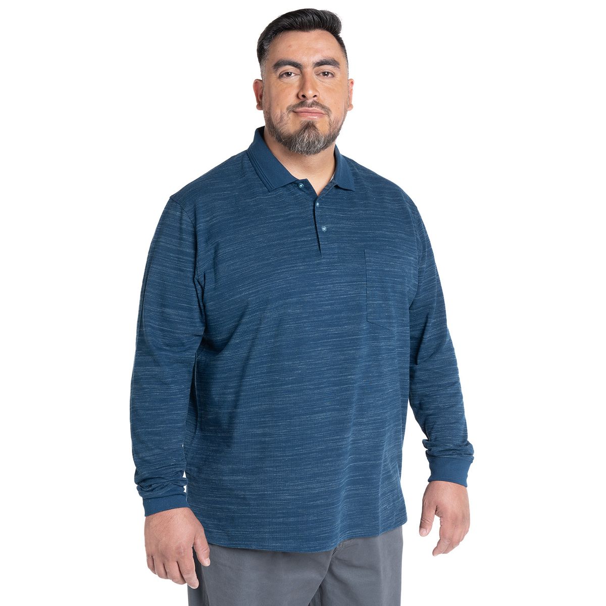 KOTTING - POLERA MANGA LARGA PIQUÉ SLUB KOTTING