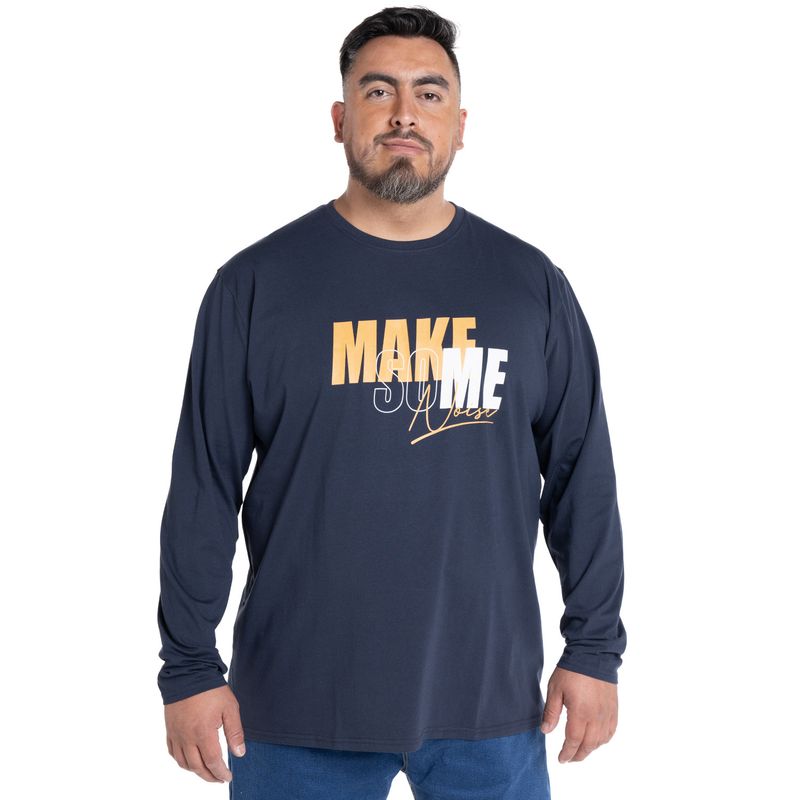 KOTTING - POLERA MANGA LARGA JERSEY ESTAMPADO FRONT KOTTING