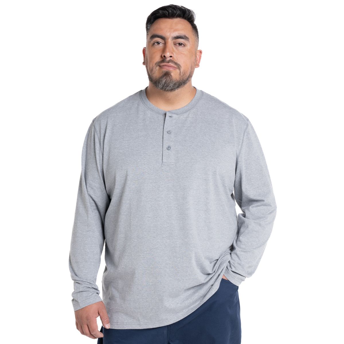 KOTTING - POLERA MANGA LARGA JERSEY BOTONES KOTTING