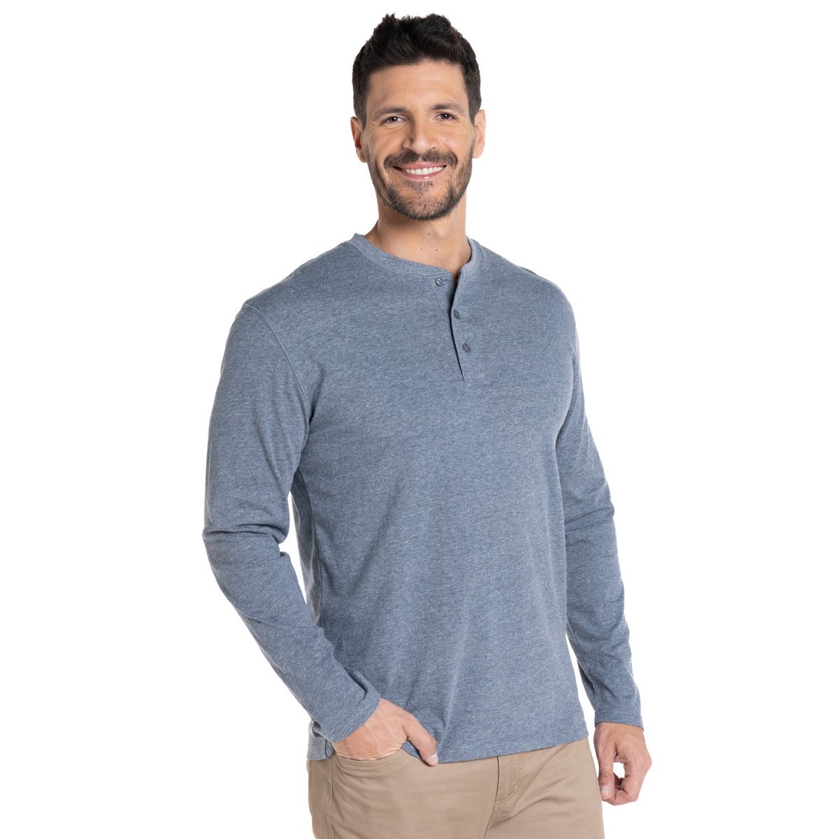 KOTTING - POLERA MANGA LARGA JERSEY BOTONES KOTTING