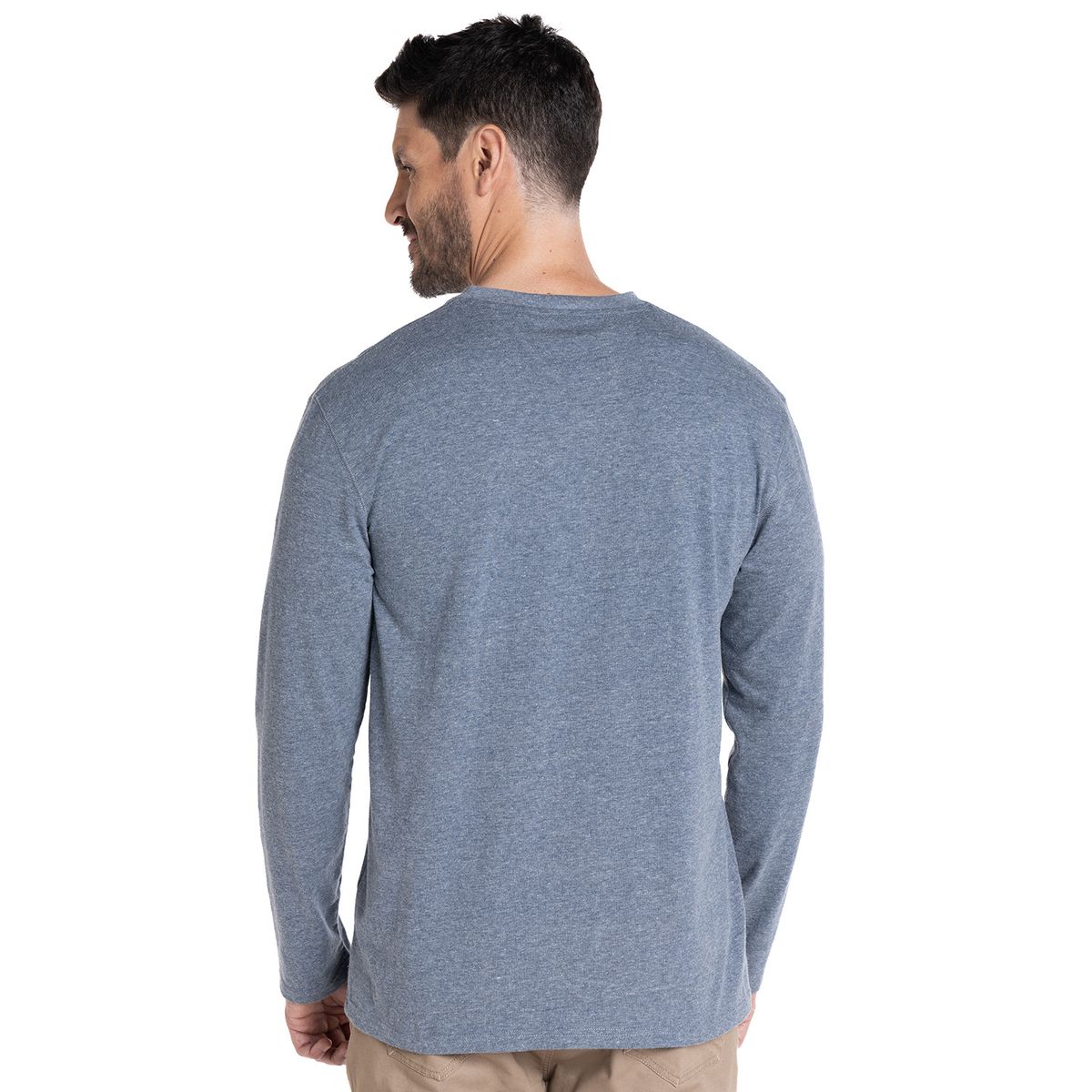 KOTTING - POLERA MANGA LARGA JERSEY BOTONES KOTTING