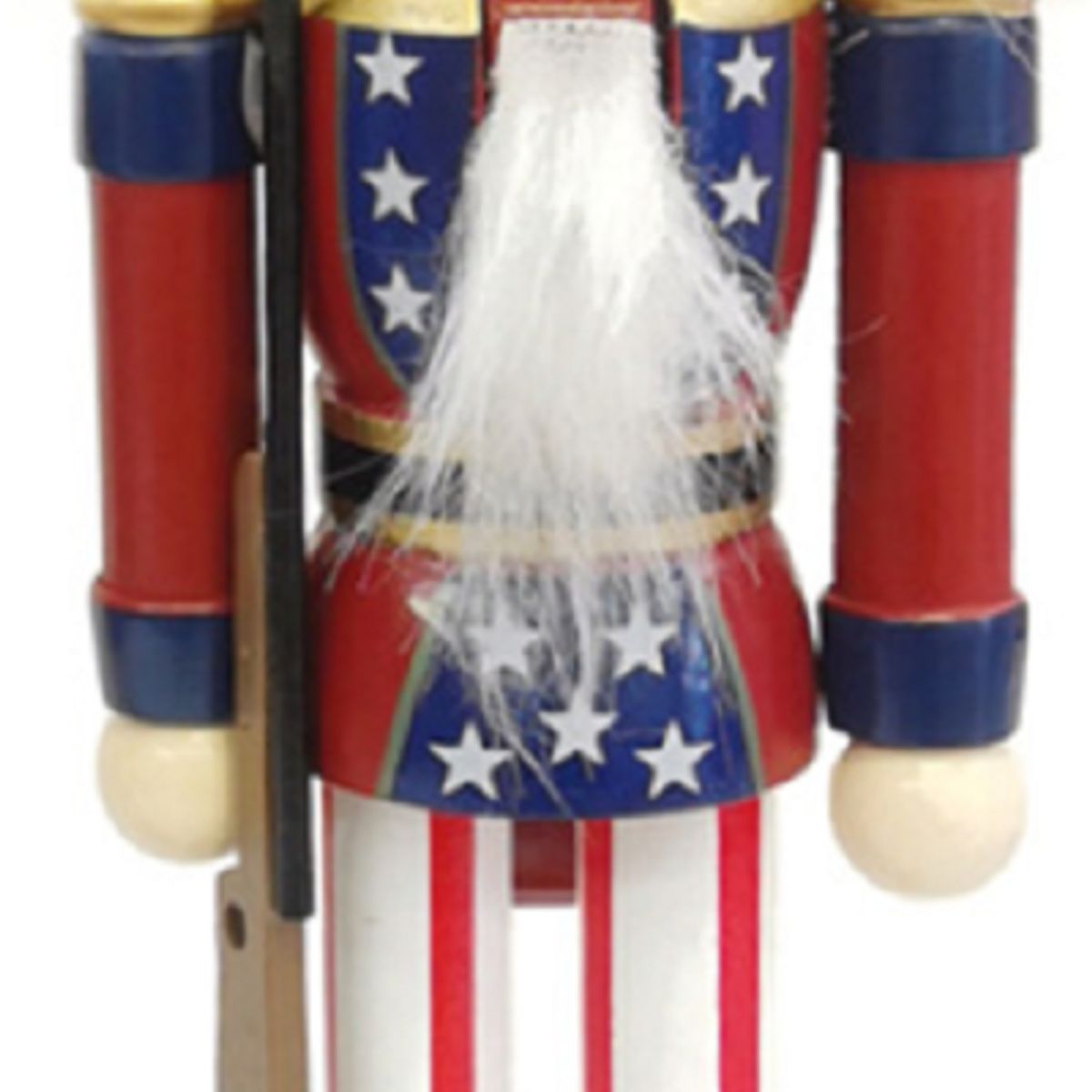 TIOZONEY - Adornos De Cascanueces De Madera 25CM