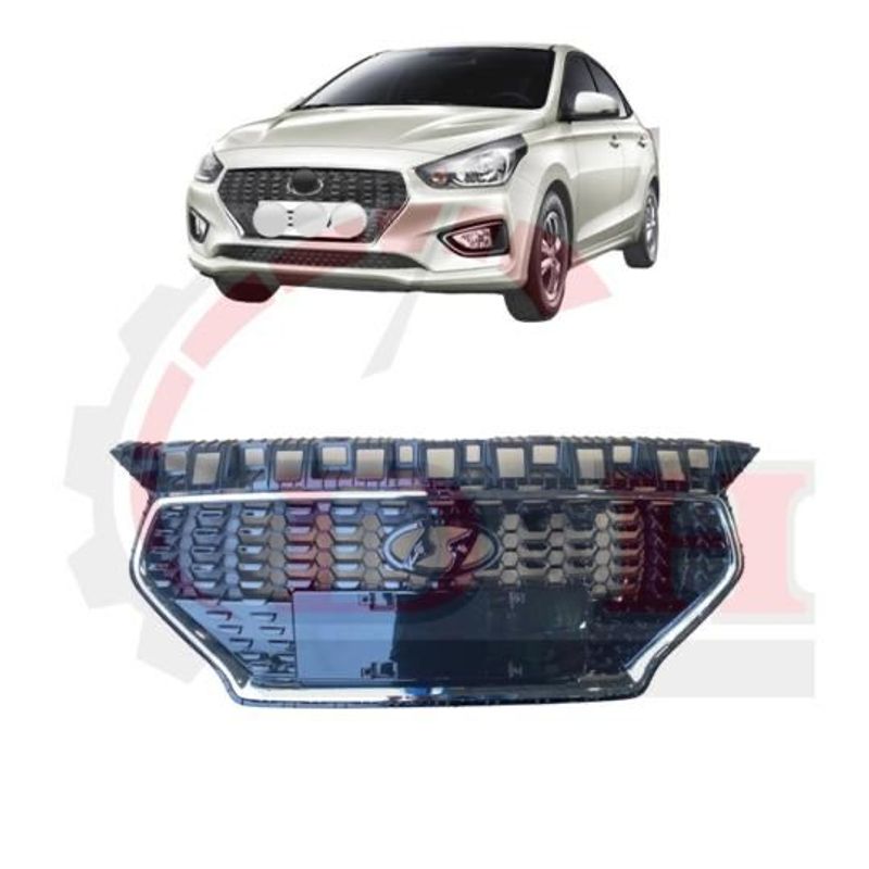GENERICO - Rejilla del parachoque  Hyundai verna 2020-2024 D0