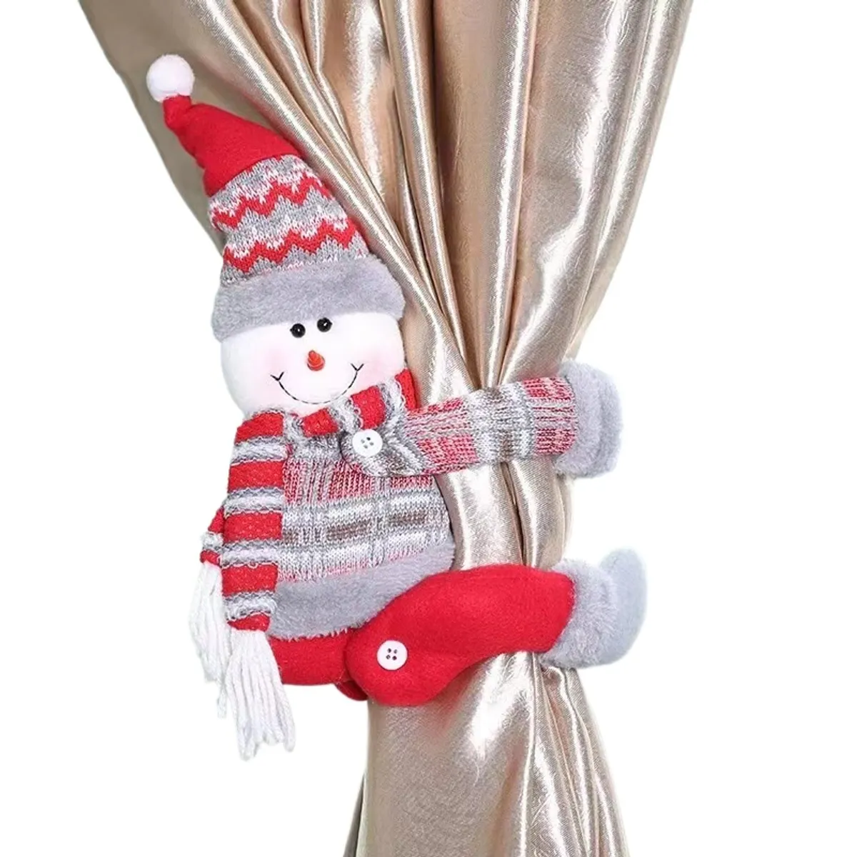 TIOZONEY - Decoración del escaparate de Navidad - Muñeco de nieve navideño