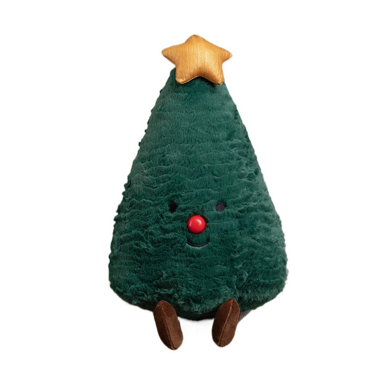TIOZONEY - Almohada de muñeca navideña - 30cm