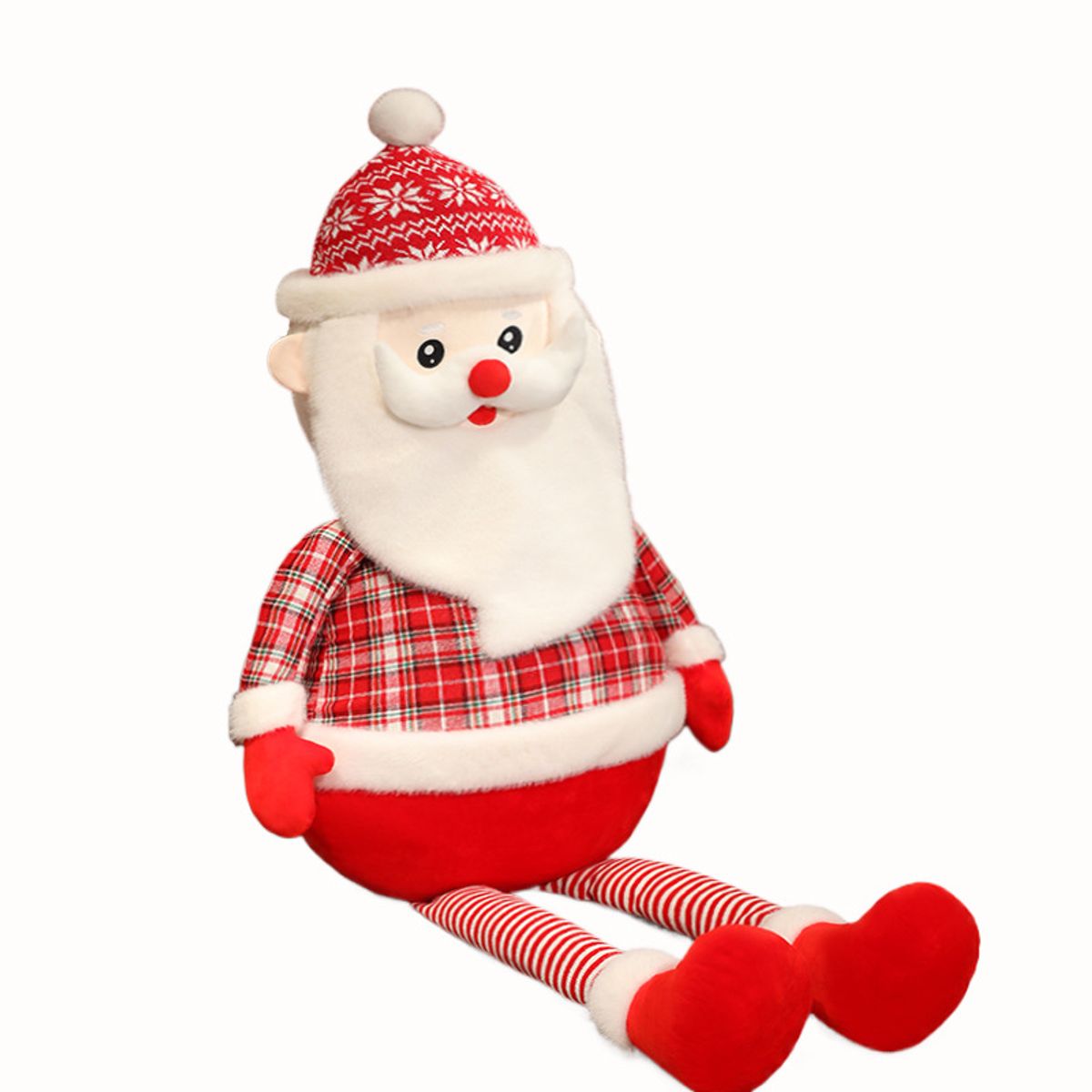 TIOZONEY - Muñeco de Papá Noel Peluche