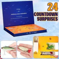 TIOZONEY - Regalo de Navidad Set de cebos para peces