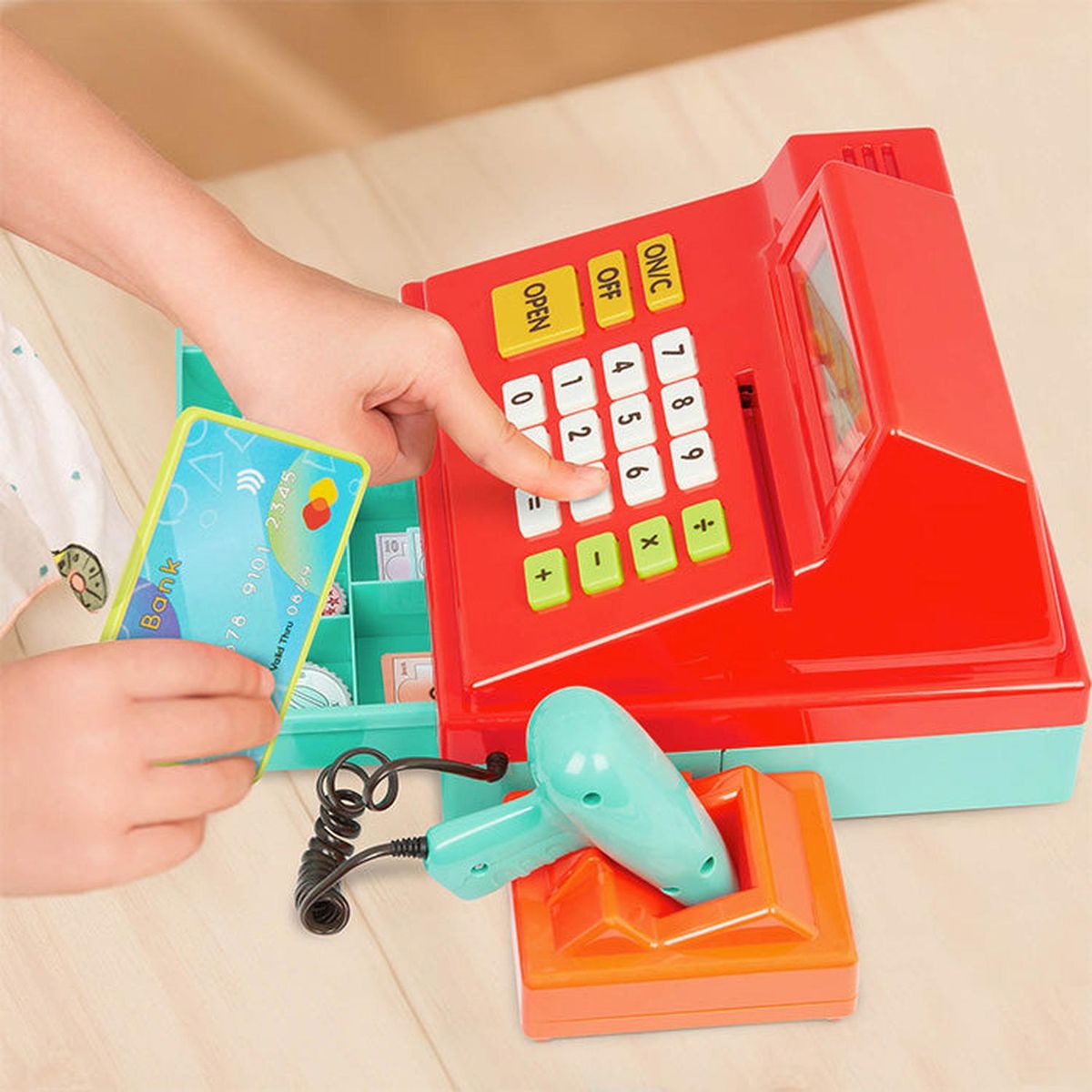 BATTAT - Caja registradora con scanner - Battat toys