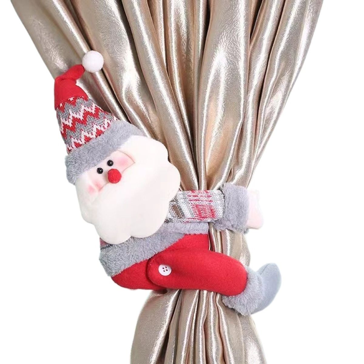 TIOZONEY - Decoración del escaparate de Navidad - Papá Noel