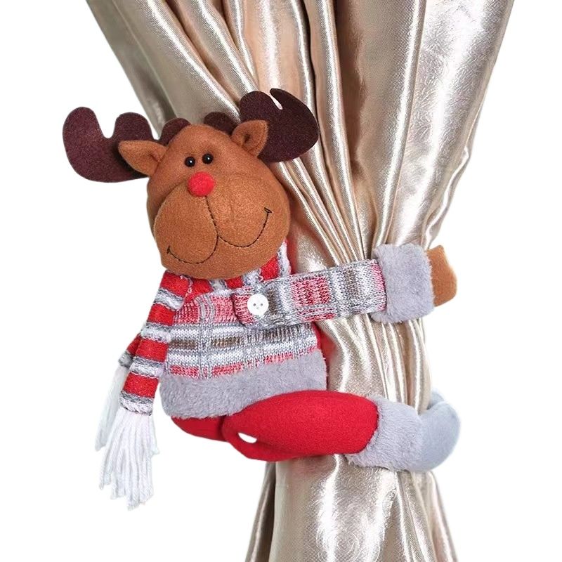 TIOZONEY - Decoración del escaparate de Navidad - Ciervos navideños