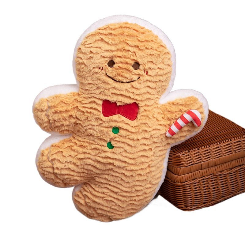TIOZONEY - Almohada de muñeca navideña - 40cm