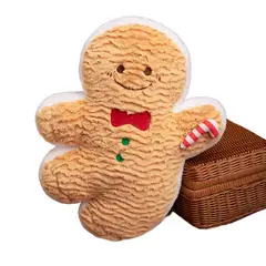 TIOZONEY - Almohada de muñeca navideña - 40cm