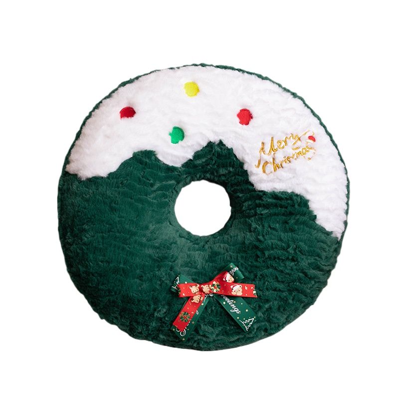 TIOZONEY - Almohada de muñeca navideña - 40cm