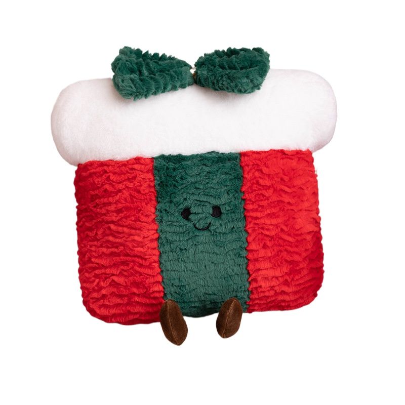 TIOZONEY - Almohada de muñeca navideña - 40cm