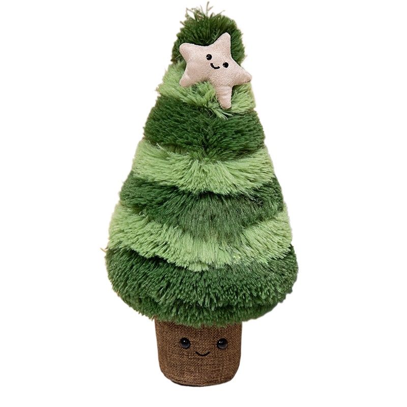 TIOZONEY - Almohada de muñeca navideña - 30cm