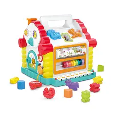 BBQOOL - Juguete de Encaje Montessori Casita de Actividades Infantil