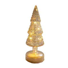 TIOZONEY - Luces de decoración navideña - árbol de Navidad 26CM