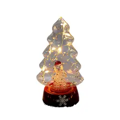 TIOZONEY - Luces de decoración navideña - árbol de Navidad 15CM
