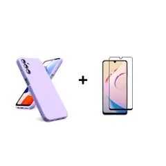 GENERICO - Kit Carcasa Silicona Con Lamina de Vidrio Para Samsung A36
