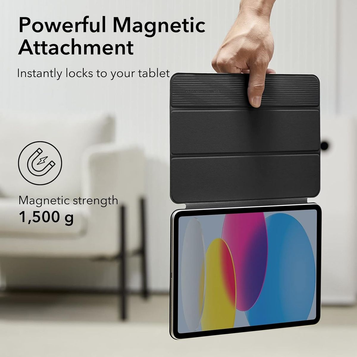 ESR - Funda ESR Para iPad 10 Gen 10.9 Rebound Magnetica Lila