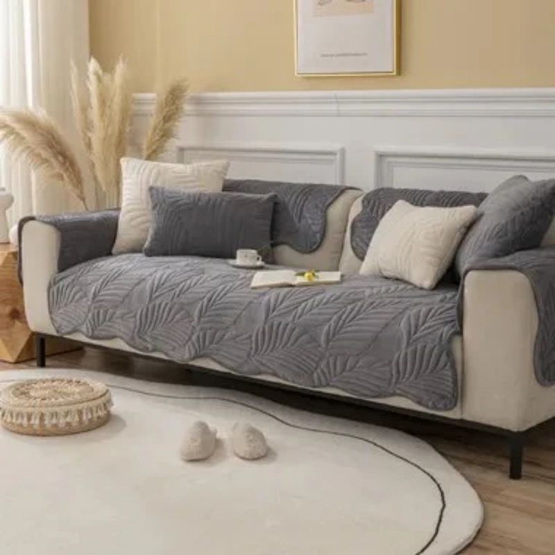 ANGELES DEL HOGAR - Fundas Mat Sofa 3 Cuerpos 5 Piezas Facil Colocacion