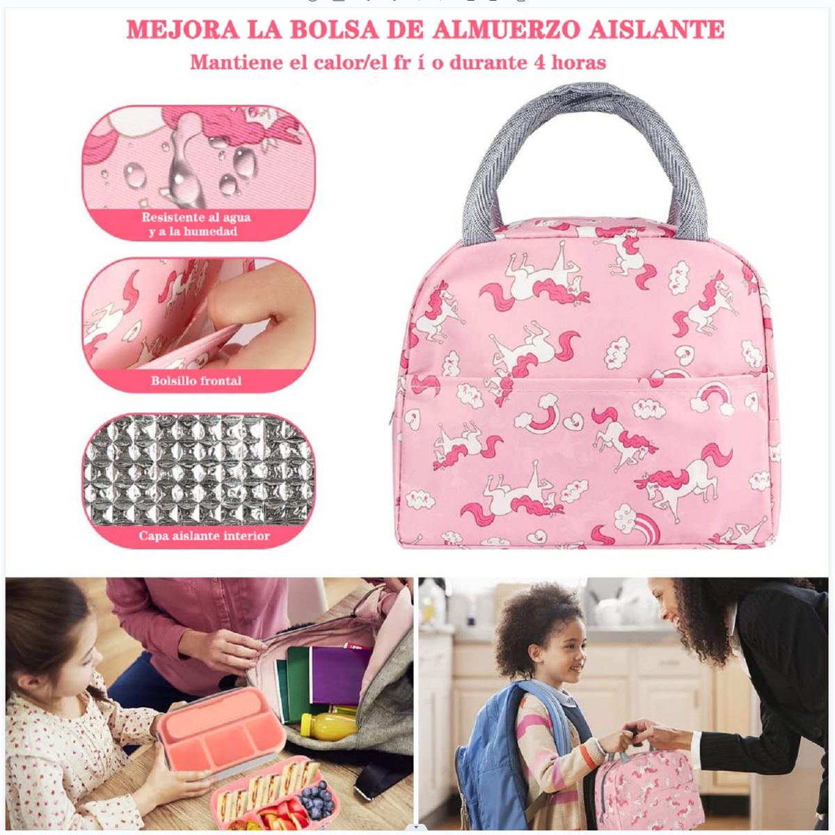 TIOZONEY - Loncheras para Niños Bento Box Kids Set 27pc