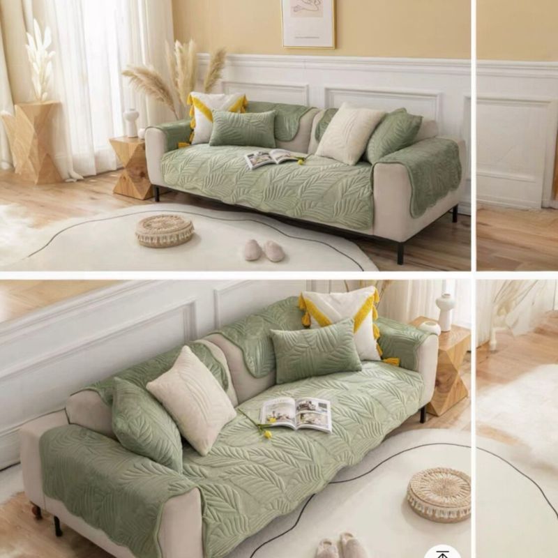 ANGELES DEL HOGAR - Fundas Mat Sofa 3 Cuerpos 5 Piezas Facil Colocacion.