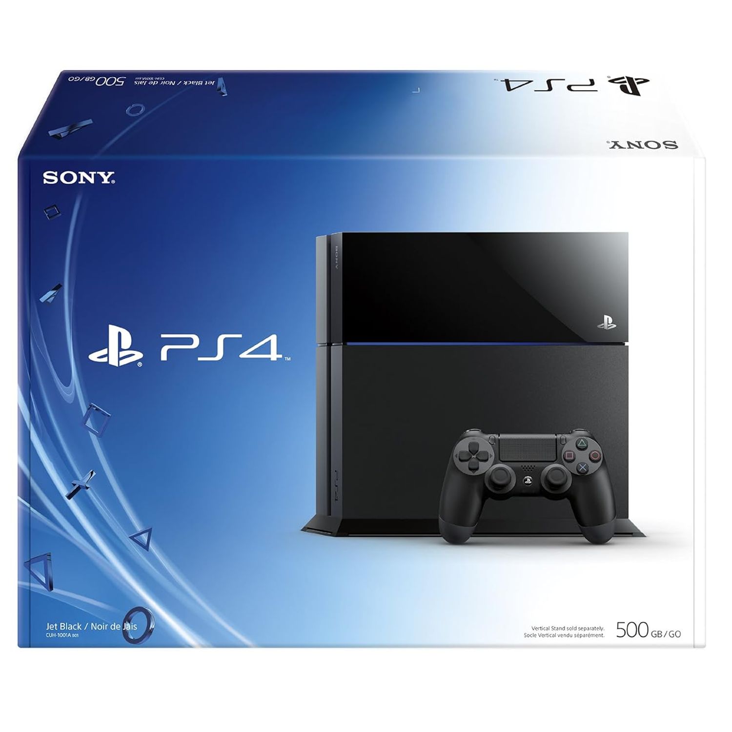 SONY Consola Sony PlayStation 4 slim 500GB PS4 Negro