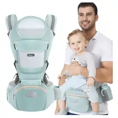 TIOZONEY - Mochila Cangurera Portabebés Ergonimica De 0-36 Meses