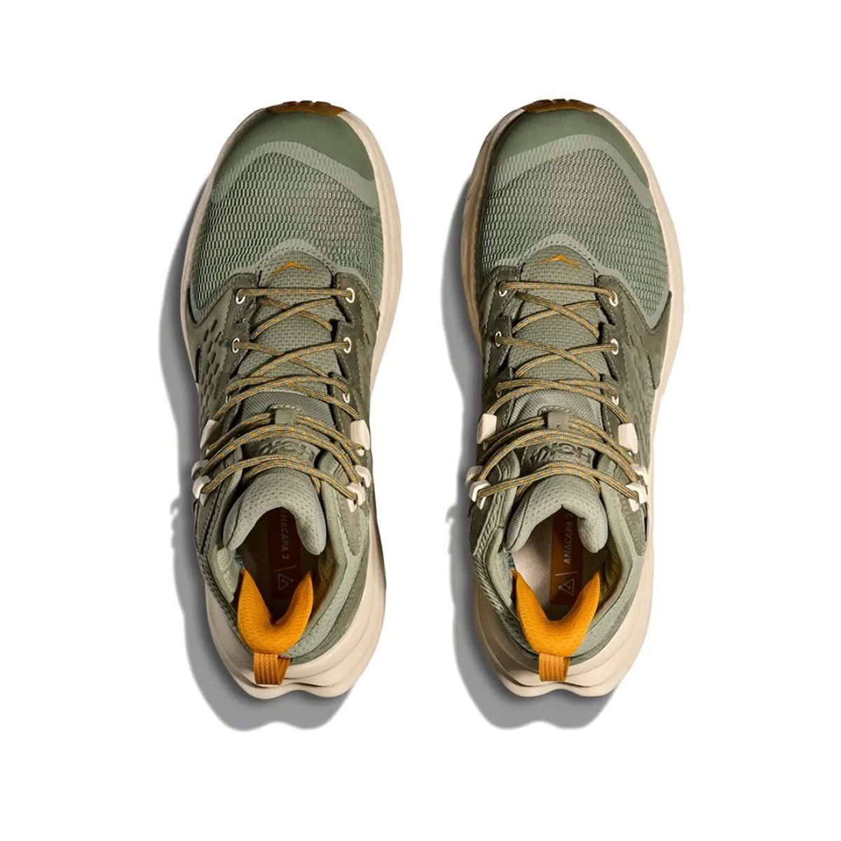 HOKA - Zapatillas Hombre Outdoor Hoka Anacapa 2 MID GORE-TEX Moss/Oat Milk