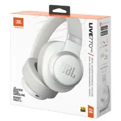 JBL - Live 770NC - Auriculares inalámbricos - Blanco