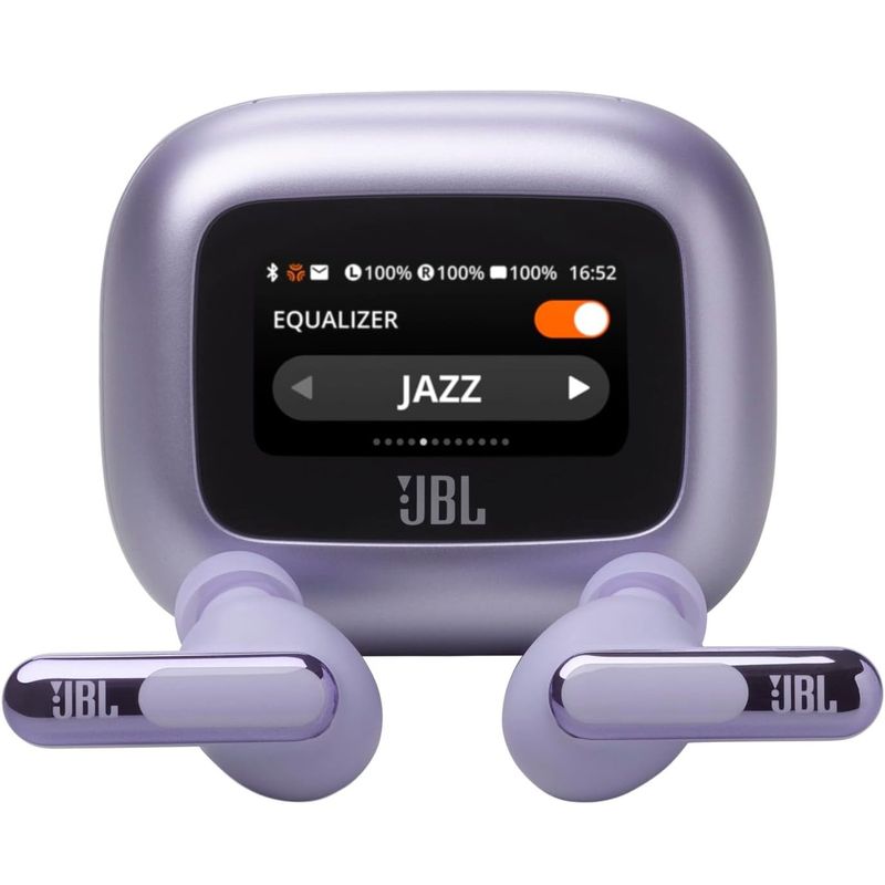 JBL - JBL Live Beam 3 Audífonos Inalámbricos NC Bluetooth - Púrpura