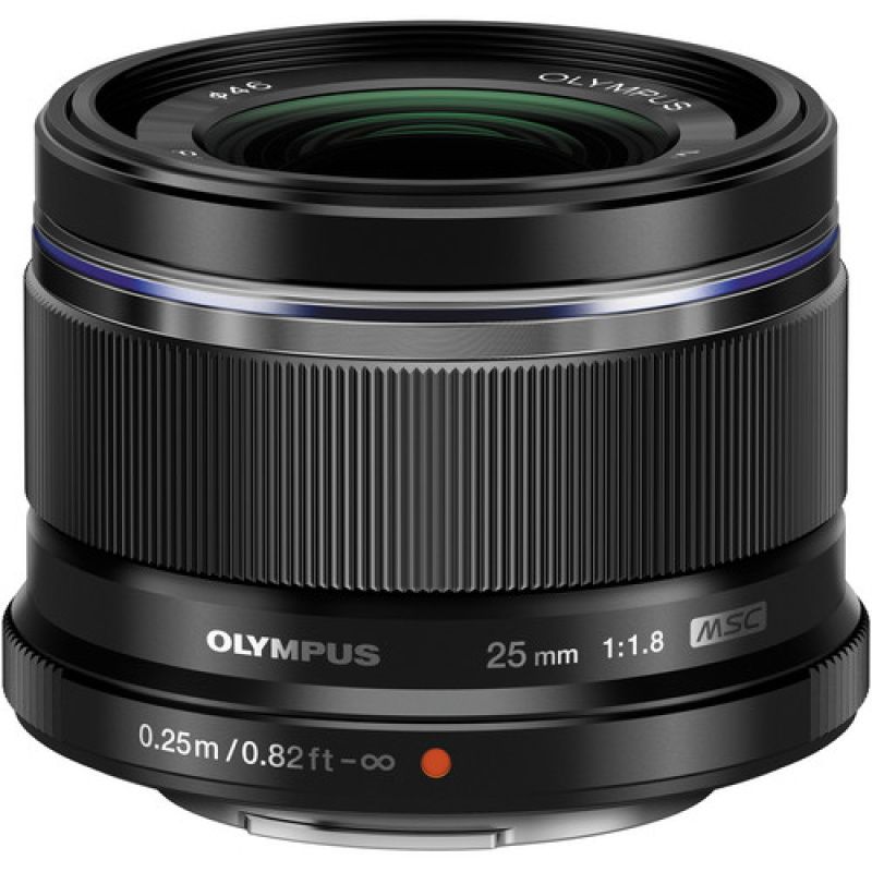 OLYMPHUS - Olympus M.Zuiko Digital 25mm F 1.8 Lens (Negro)