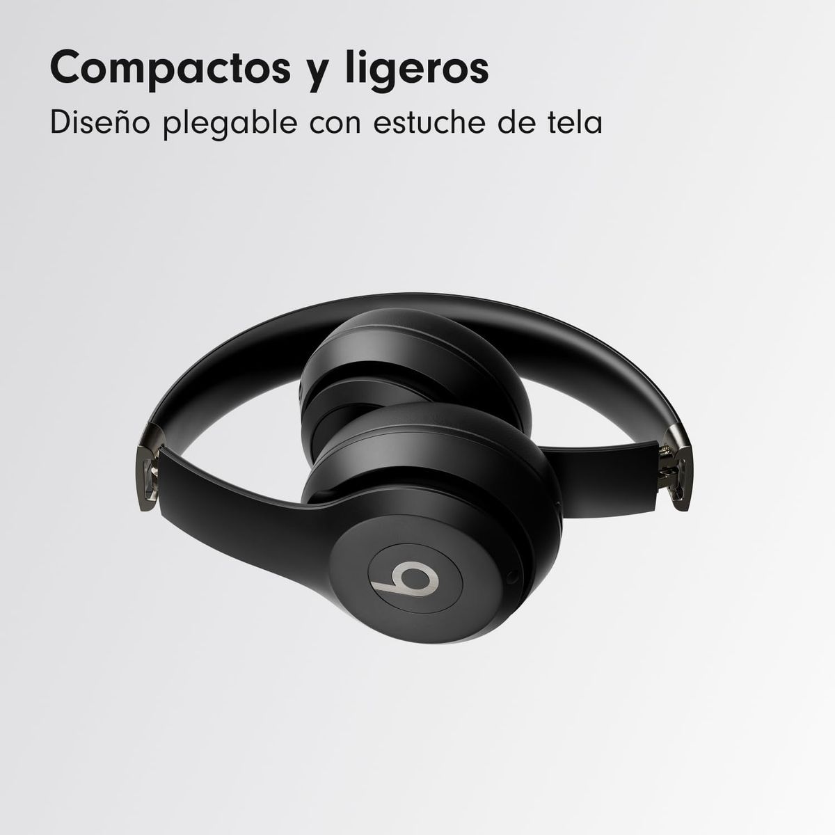BEATS - Beats Solo 4 - Auriculares supraaurales inalámbricos - Negro mate