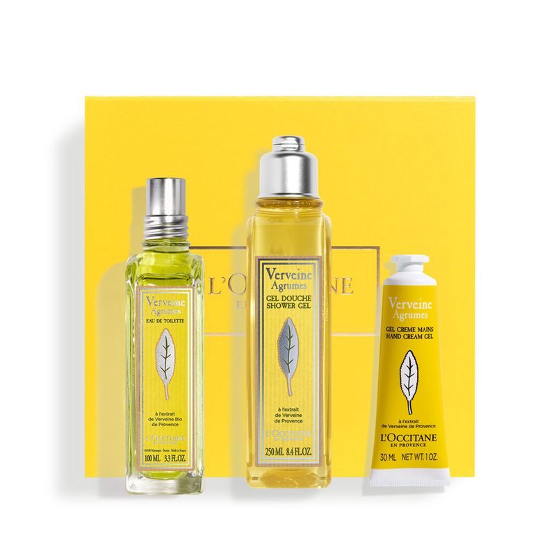 LOCCITANE - Set Fragancia Unisex Cítrica Verbena Citrus LOCCITANE