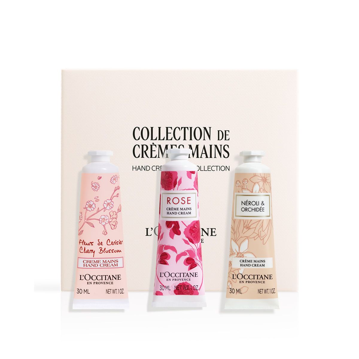LOCCITANE - Set Trío Cremas de Manos Florales LOCCITANE