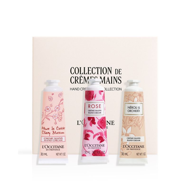 LOCCITANE - Set Trío Cremas de Manos Florales LOCCITANE
