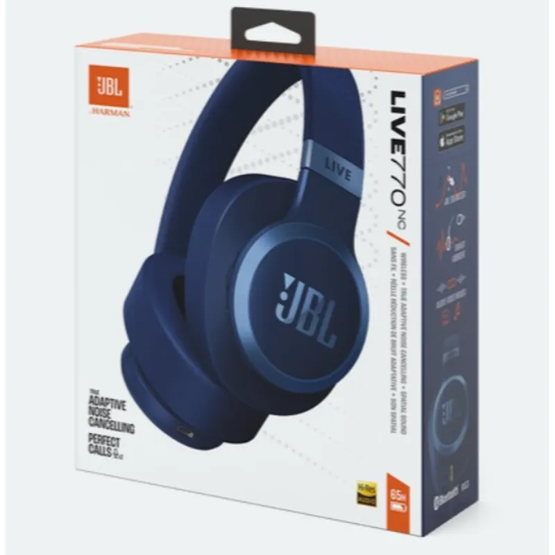JBL - JBL Live 770NC - Auriculares inalámbricos - Azul