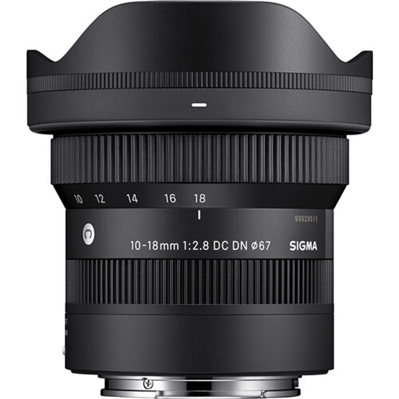 SIGMA - Sigma 10-18mm f 2.8 DC DN Contemporary Lens - Sony E