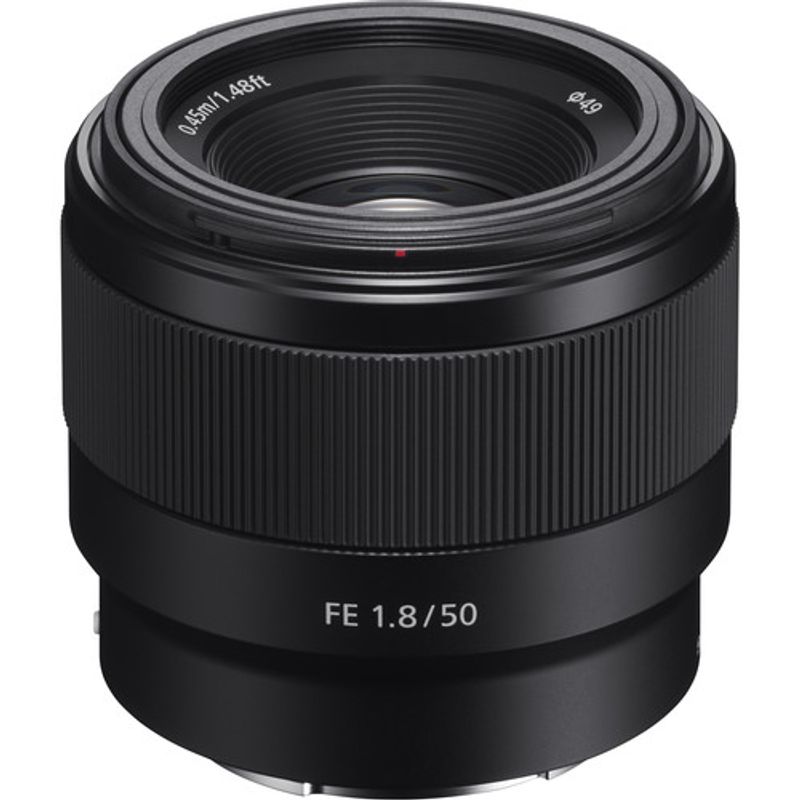 SONY - Sony FE 50mm f 1.8 Lens - SEL50F18.