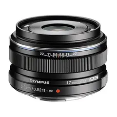 OLYMPUS - M. Zuiko Digital 17mm F 1.8 Lens - Negro
