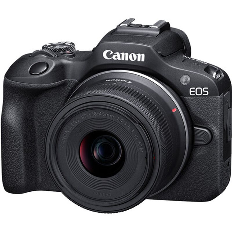 CANON - Canon EOS R100 Mirrorless Camera with 18-45mm Lens