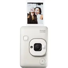 FUJIFILM - Instax Mini LiPlay Cámara instantânea Type-C - Misty White