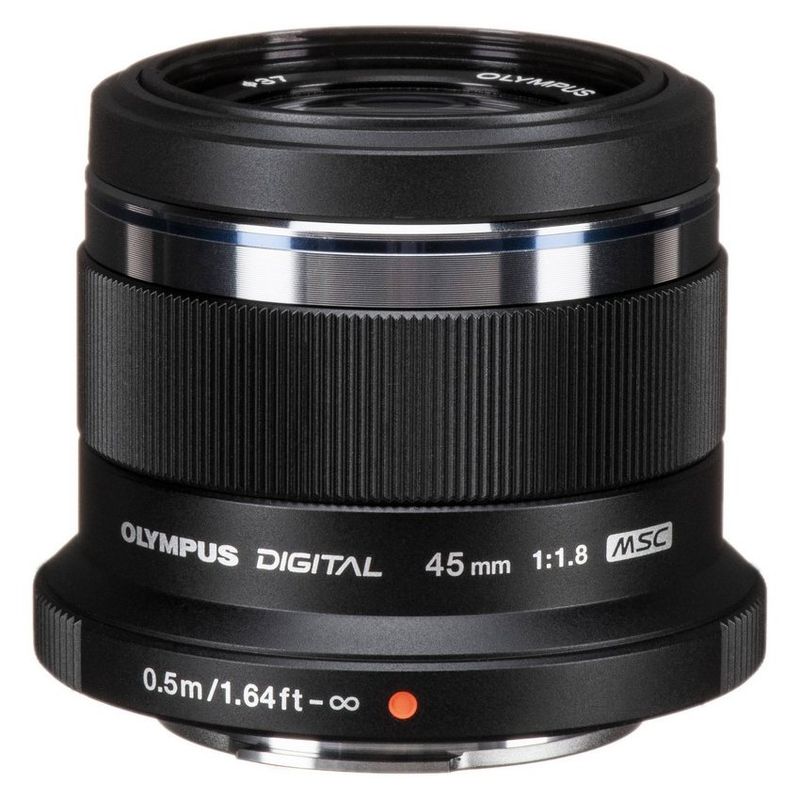OLYMPUS - Olympus m.zuiko digital 45mm f1.8 lens - black