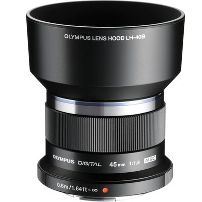 Imagen 2 del producto OM System M Zuiko Digital 45mm f 1.8 Lens - Negro